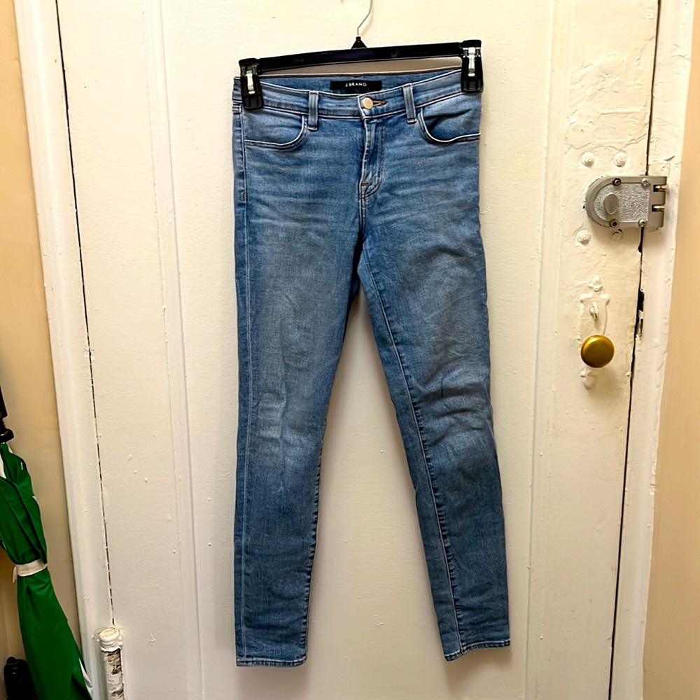 J Brand stone wash jeans